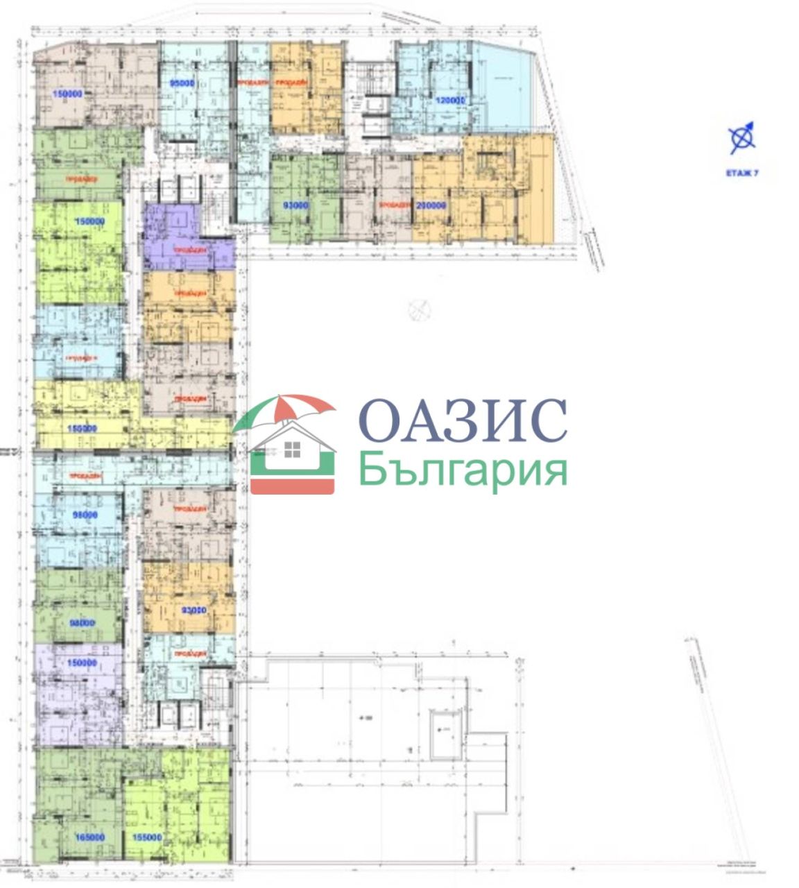 Апартаменты в Бургасе, Болгария, 104.1 м² - фото 19