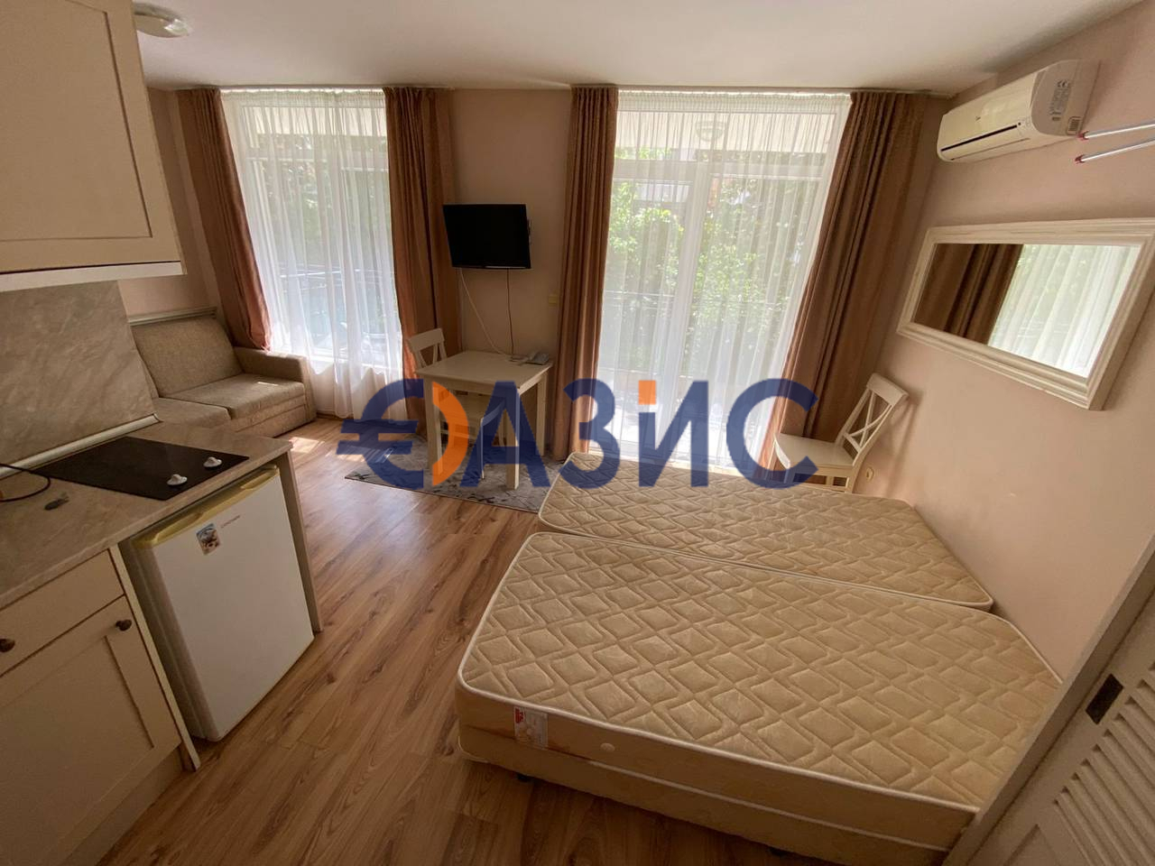 Апартаменты на Солнечном берегу, Болгария, 36 м² - фото 1