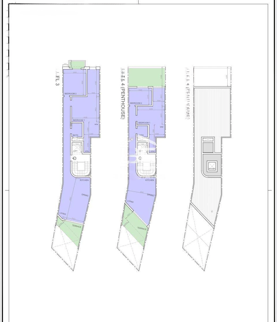 Квартира в Бирзеббудже, Мальта, 102 м² - фото 1