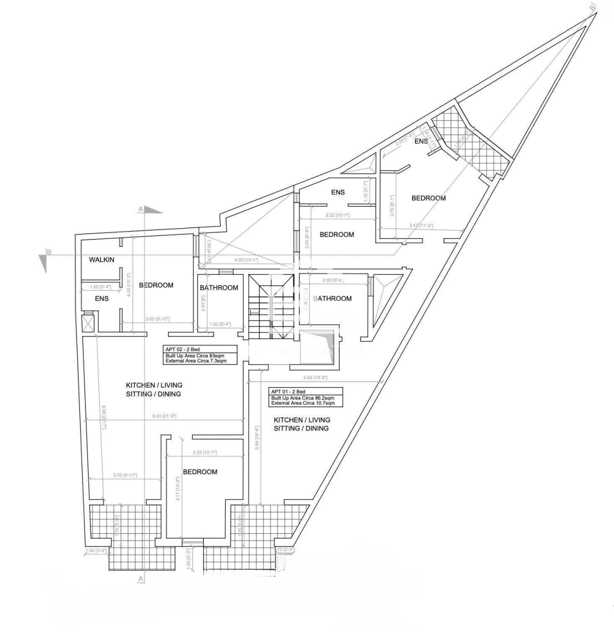 Квартира в Сан-Лоренце, Мальта, 97 м² - фото 1