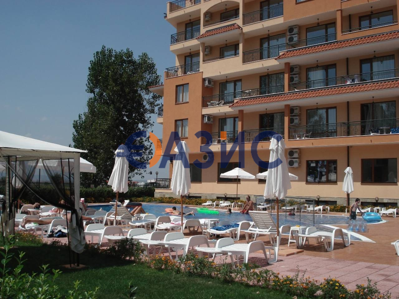 Апартаменты на Солнечном берегу, Болгария, 42.8 м² - фото 19
