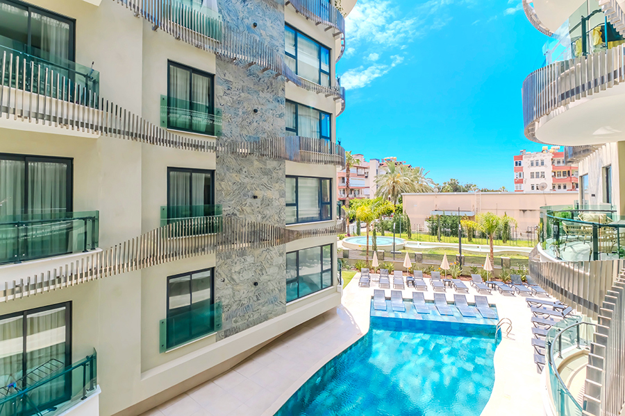 Квартира в Алании, Турция, 55 м² - фото 14