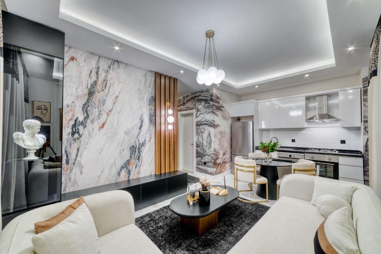 Апартаменты в Алании, Турция, 55 м² - фото 1