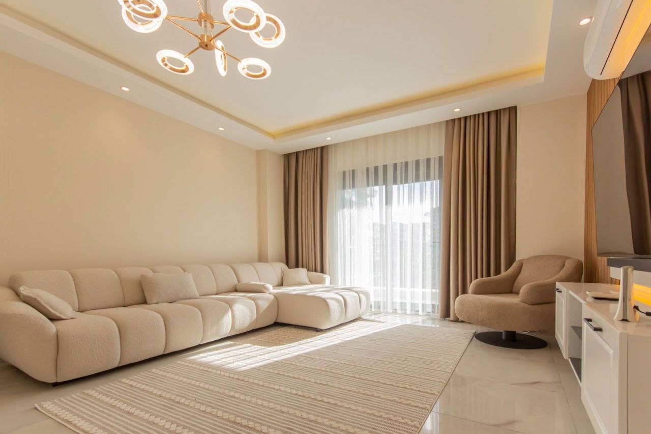 Апартаменты в Алании, Турция, 90 м² - фото 1