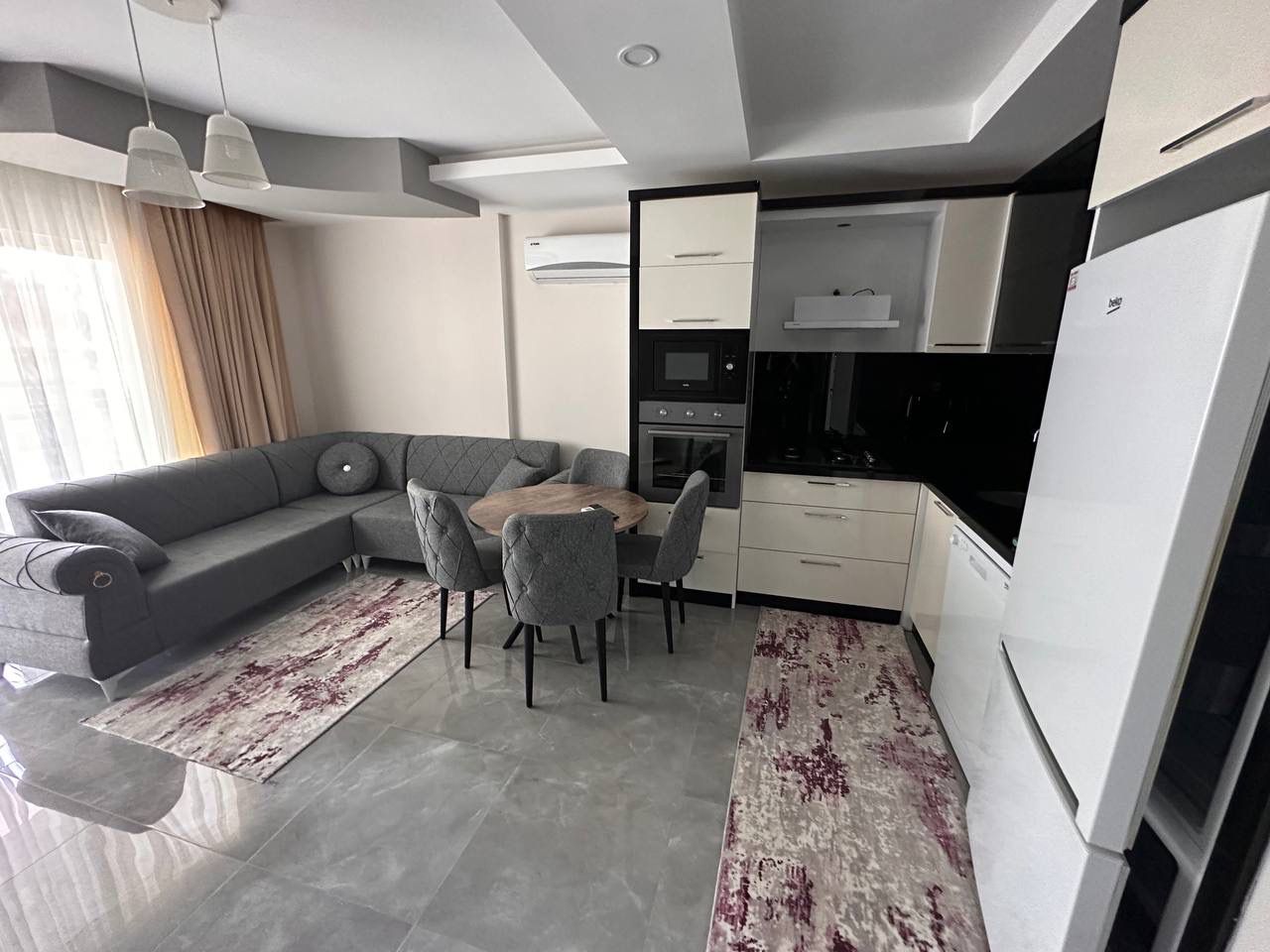 Апартаменты в Алании, Турция, 55 м² - фото 1