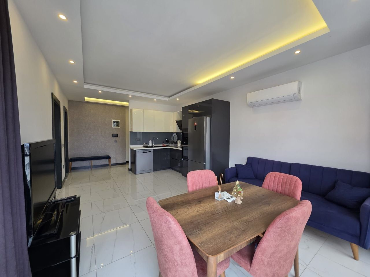 Апартаменты в Алании, Турция, 55 м² - фото 1