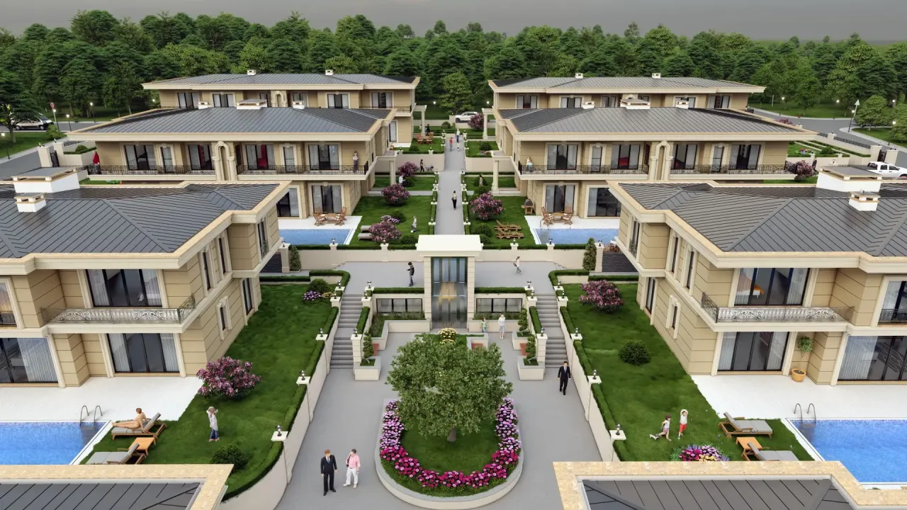 Вилла в Бейликдюзю, Турция, 394 м² - фото 1