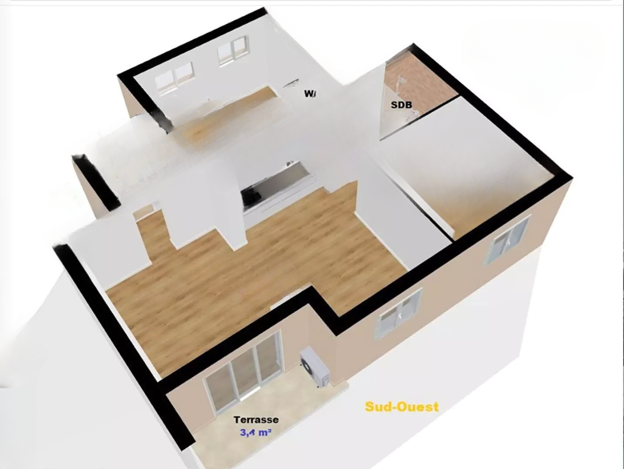 Квартира в Каннах, Франция, 58 м² - фото 7