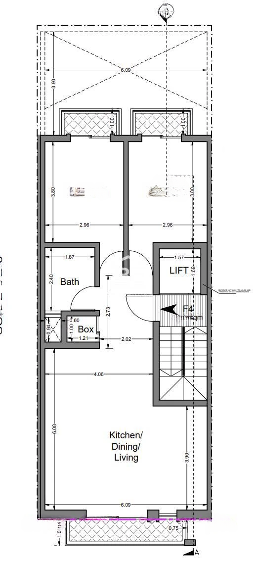 Квартира в Слиме, Мальта, 91 м² - фото 7
