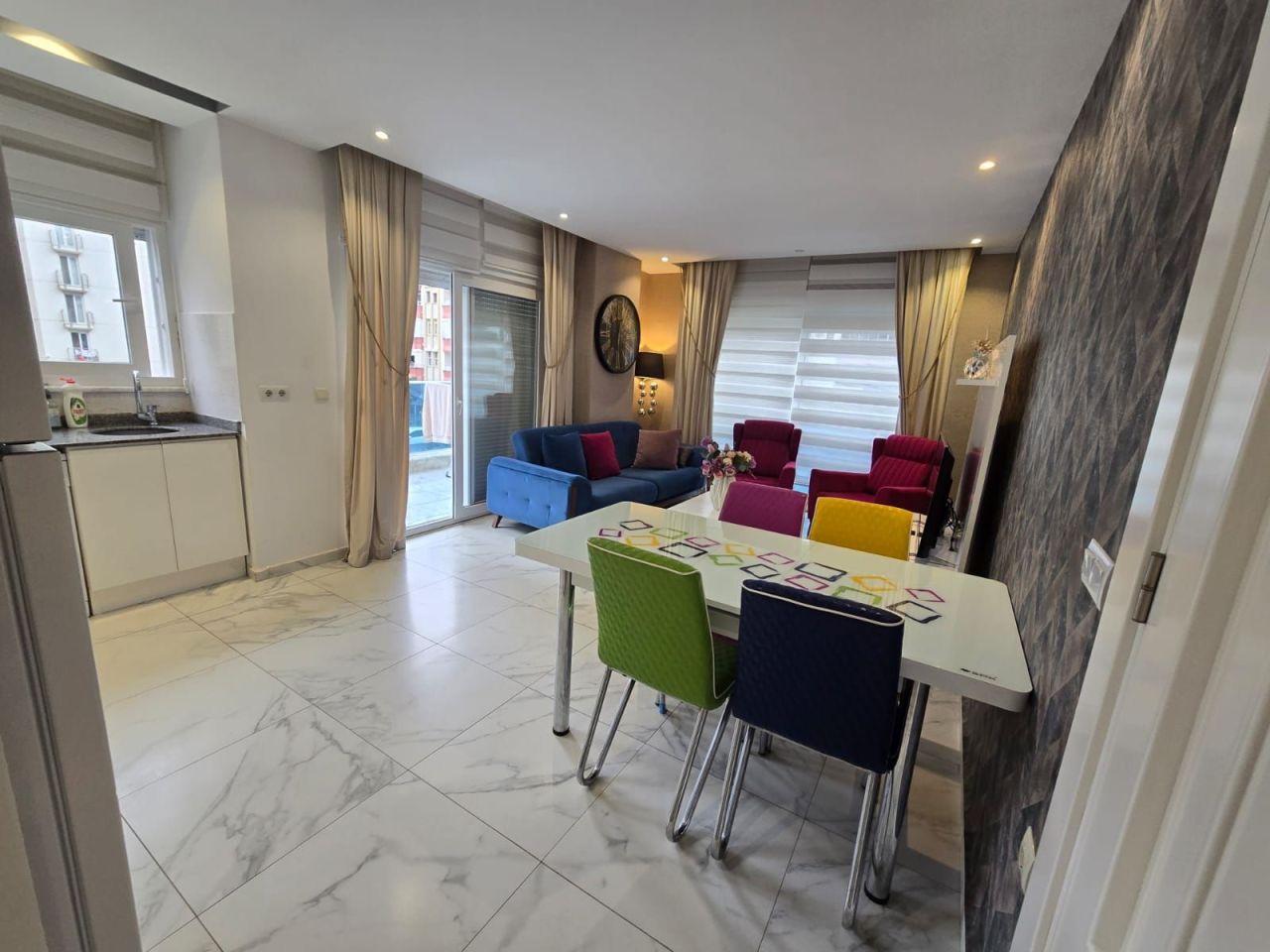 Апартаменты в Алании, Турция, 95 м² - фото 1