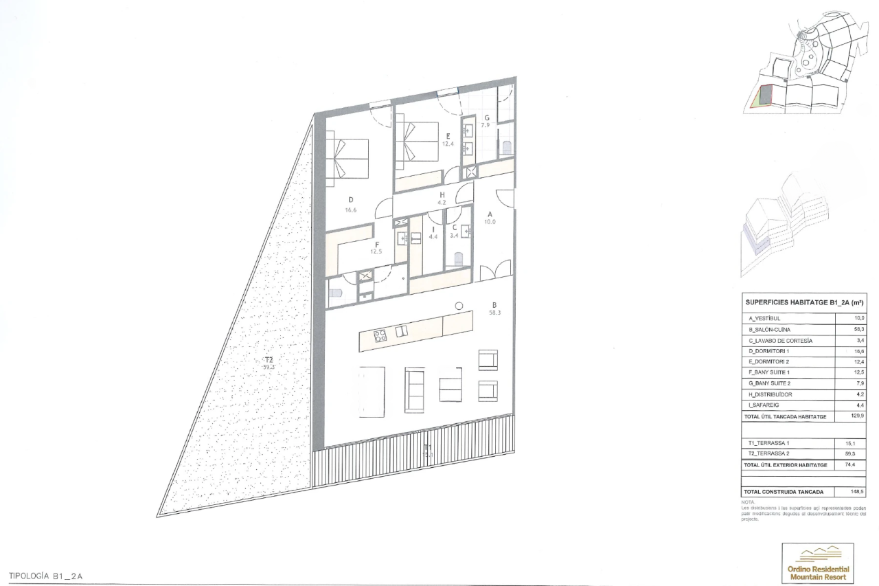 Квартира в Ордино, Андорра, 148 м² - фото 10
