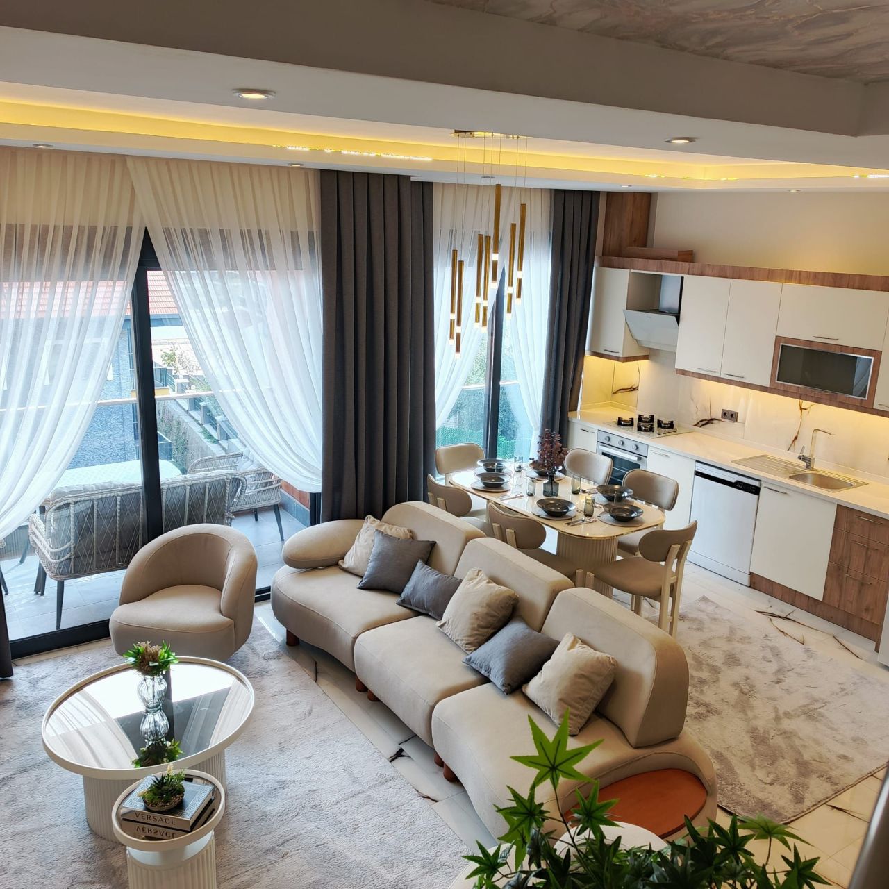 Апартаменты в Алании, Турция, 110 м² - фото 1