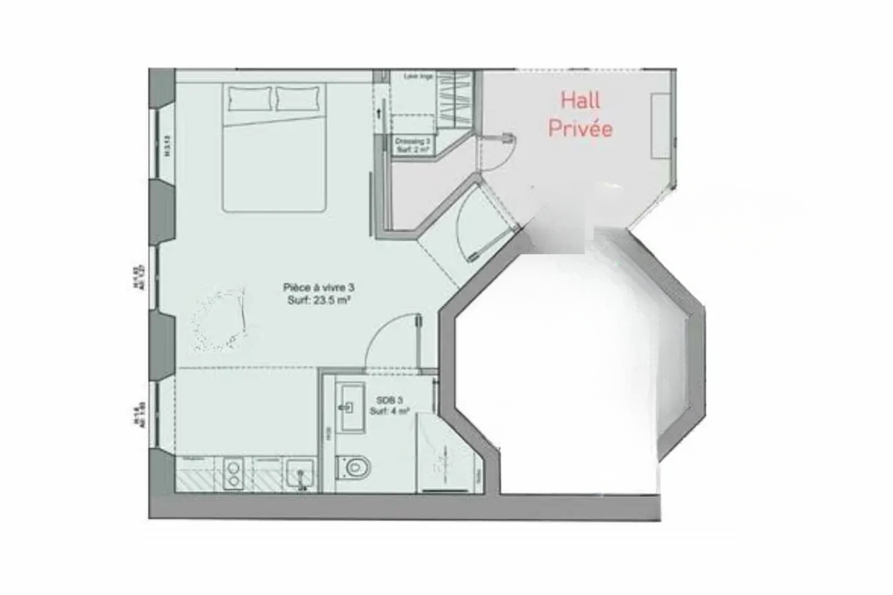 Квартира в Каннах, Франция, 35 м² - фото 10