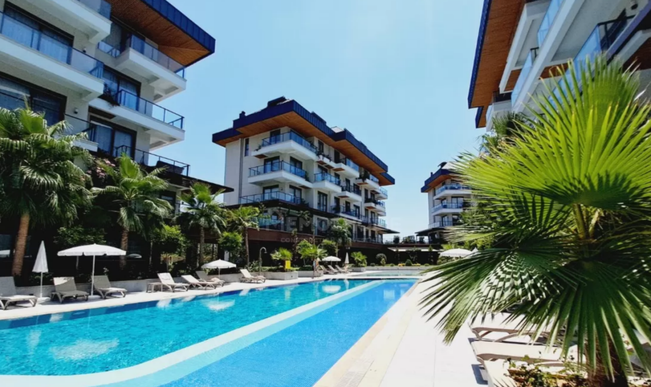 Апартаменты в Алании, Турция, 56 м² - фото 1