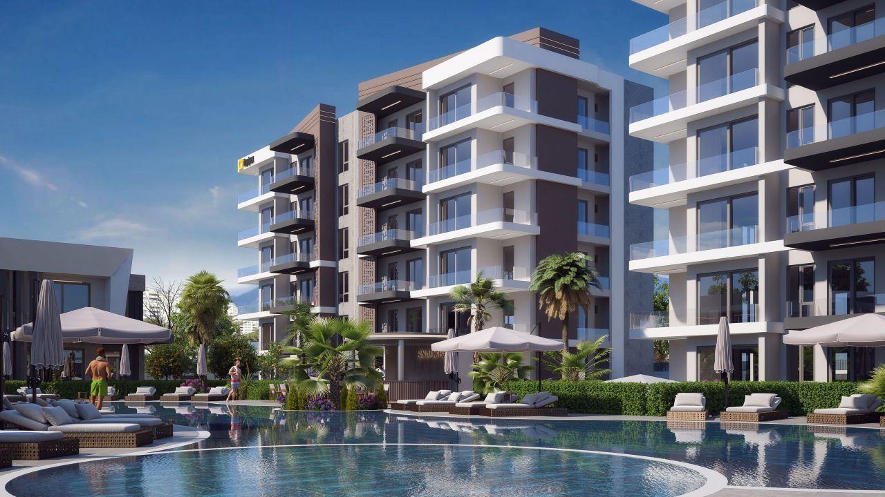 Апартаменты в Анталии, Турция, 100 м² - фото 2