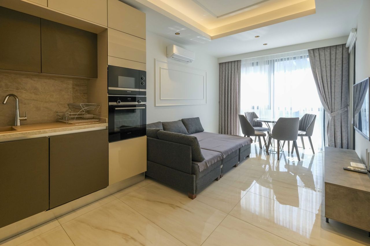 Апартаменты в Алании, Турция, 55 м² - фото 2