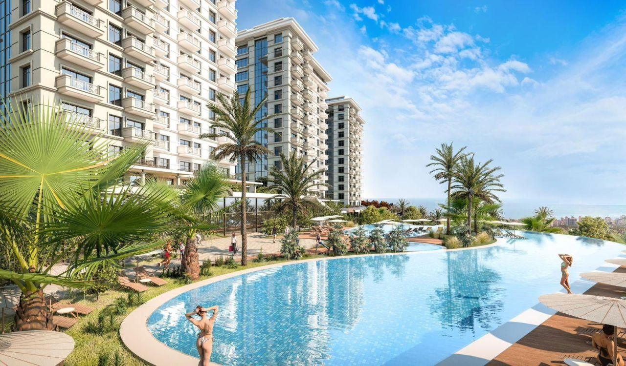 Апартаменты в Алании, Турция, 50 м² - фото 2