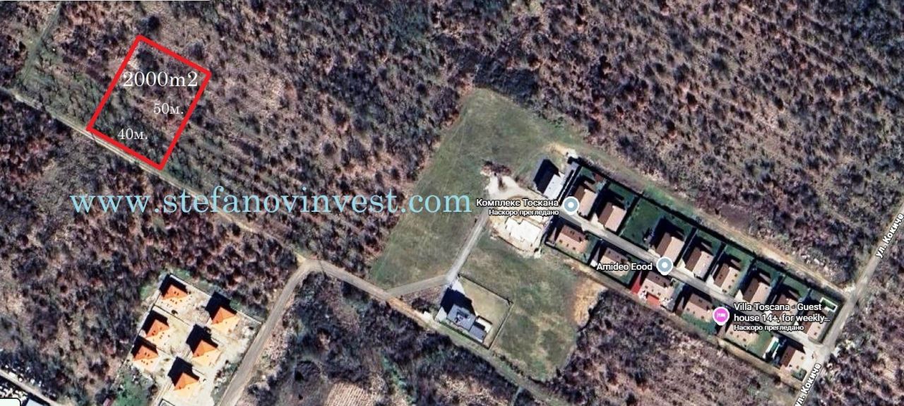 Земля в Приселци, Болгария, 1 999 м² - фото 3