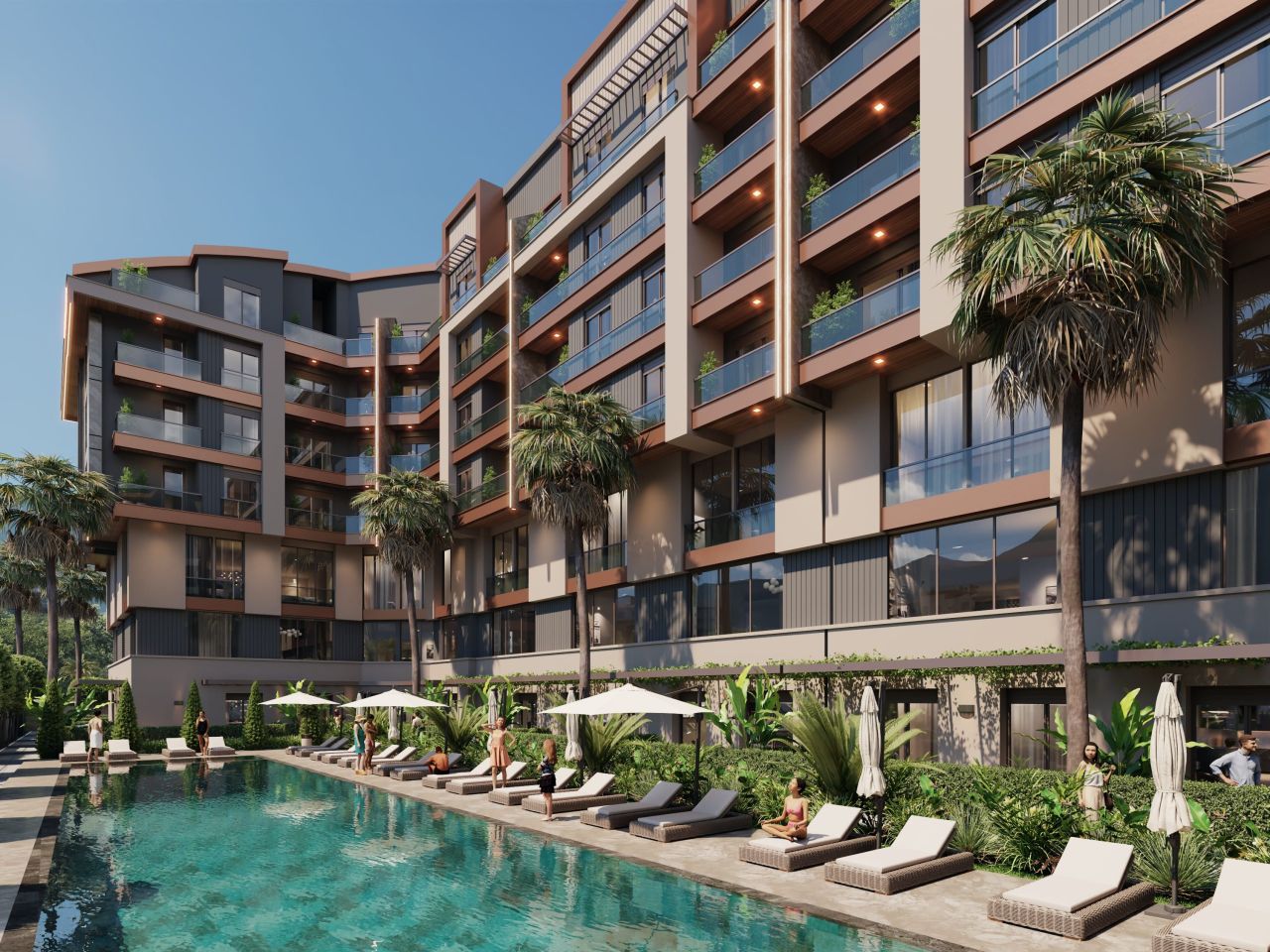 Квартира в Анталии, Турция, 49 м² - фото 1