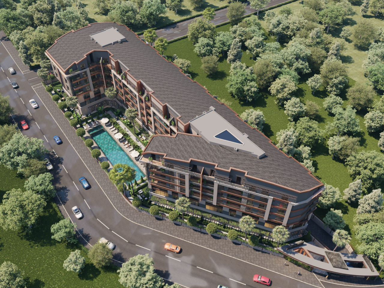 Квартира в Анталии, Турция, 49 м² - фото 12