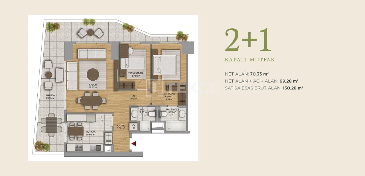 Апартаменты в Анкаре, Турция, 333 м² - фото 14