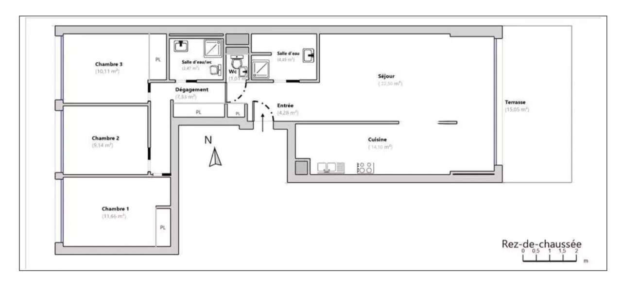 Квартира в Каннах, Франция, 88 м² - фото 14