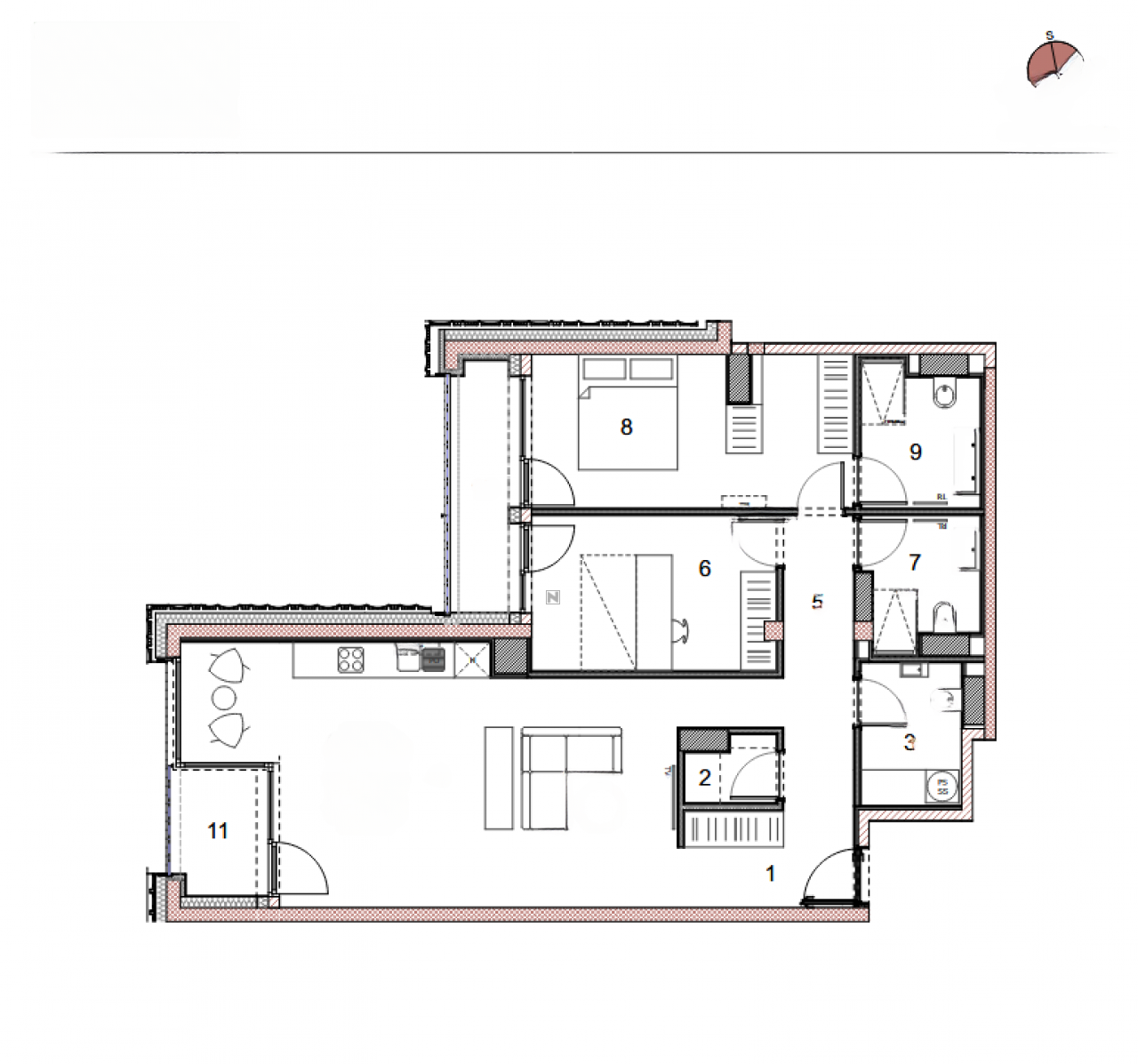 Квартира в Любляне, Словения, 115 м² - фото 18