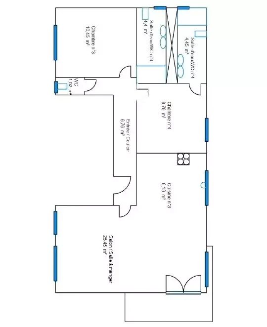 Квартира в Каннах, Франция, 130 м² - фото 19