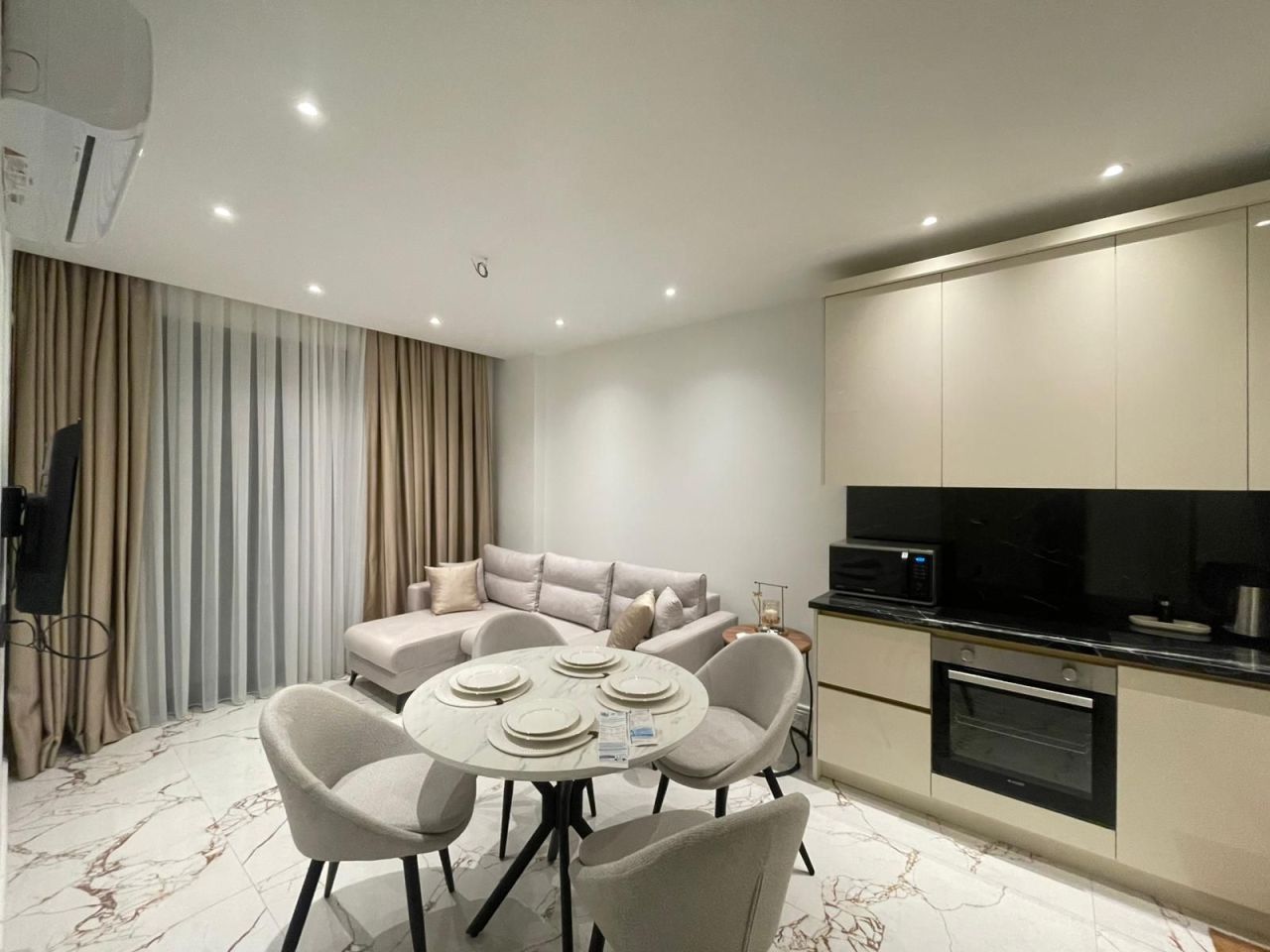 Квартира в Алании, Турция, 50 м² - фото 10