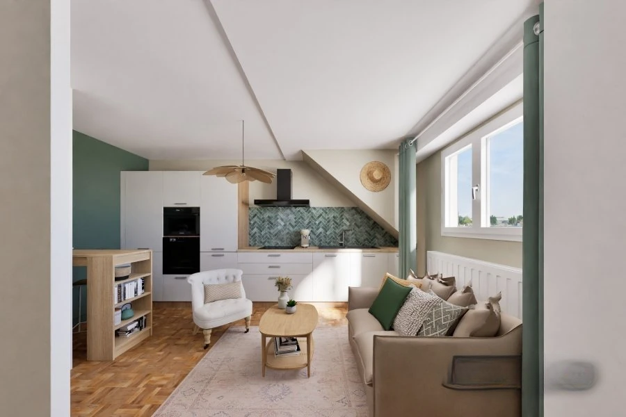 Квартира в Люксембурге, Люксембург, 70 м² - фото 5