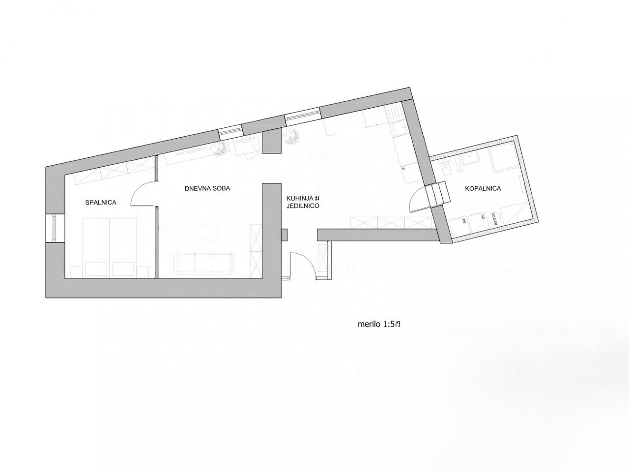 Квартира в Любляне, Словения, 53 м² - фото 6