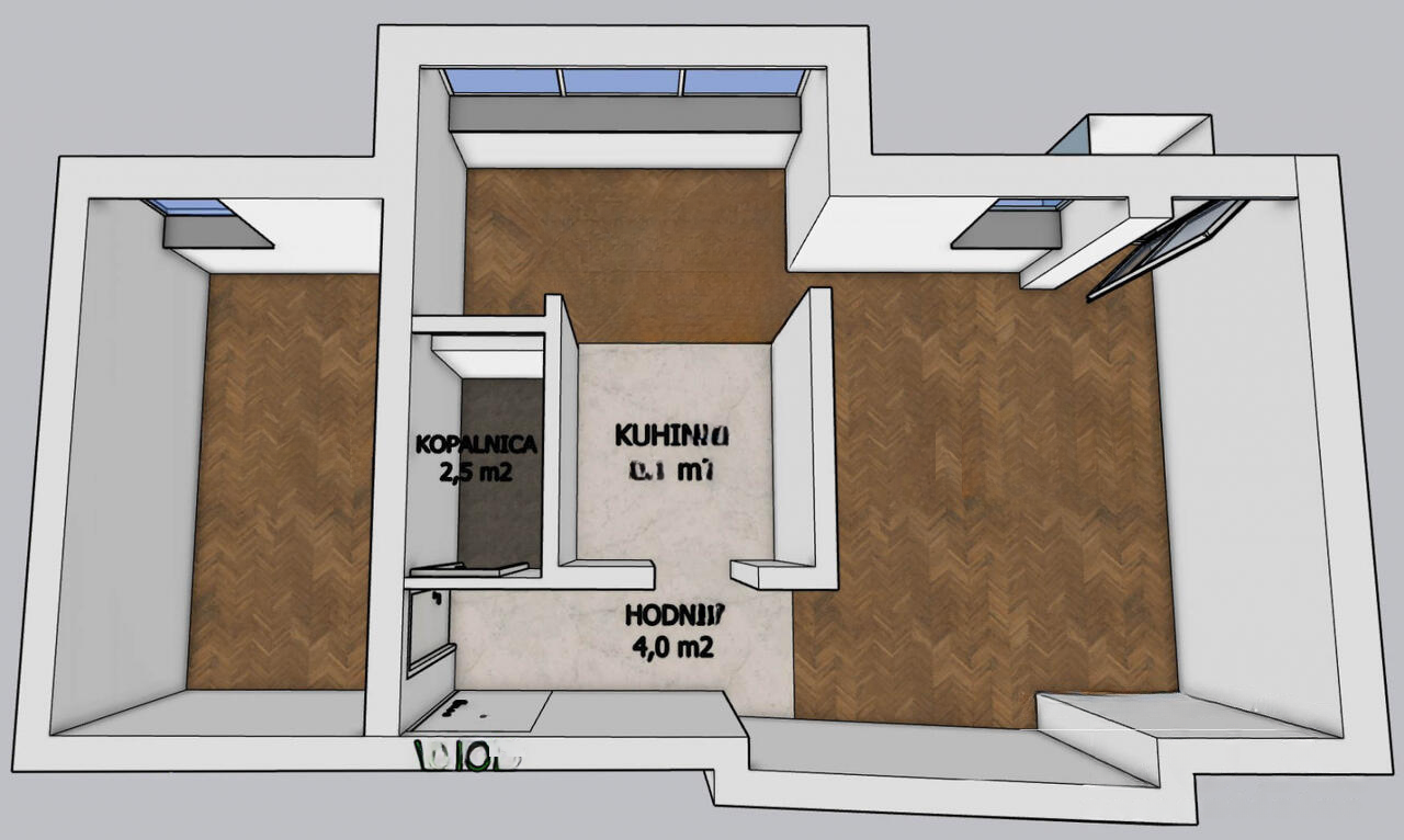 Квартира в Любляне, Словения, 64 м² - фото 11
