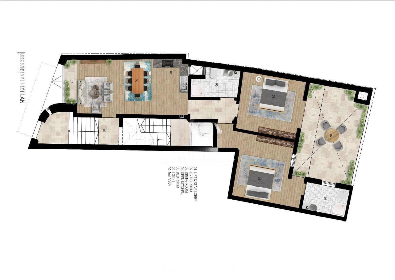 Квартира в Марсашлокке, Мальта, 90 м² - фото 1