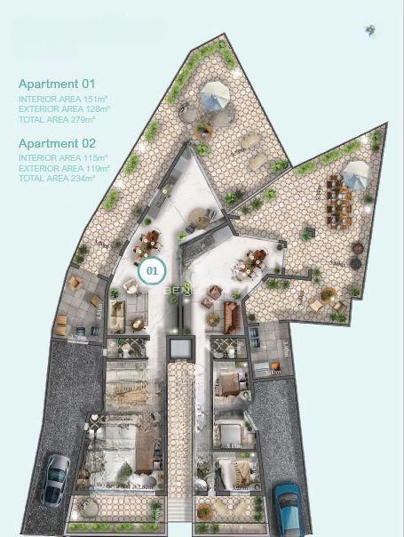 Квартира в Сан-Лоренце, Мальта, 279 м² - фото 1