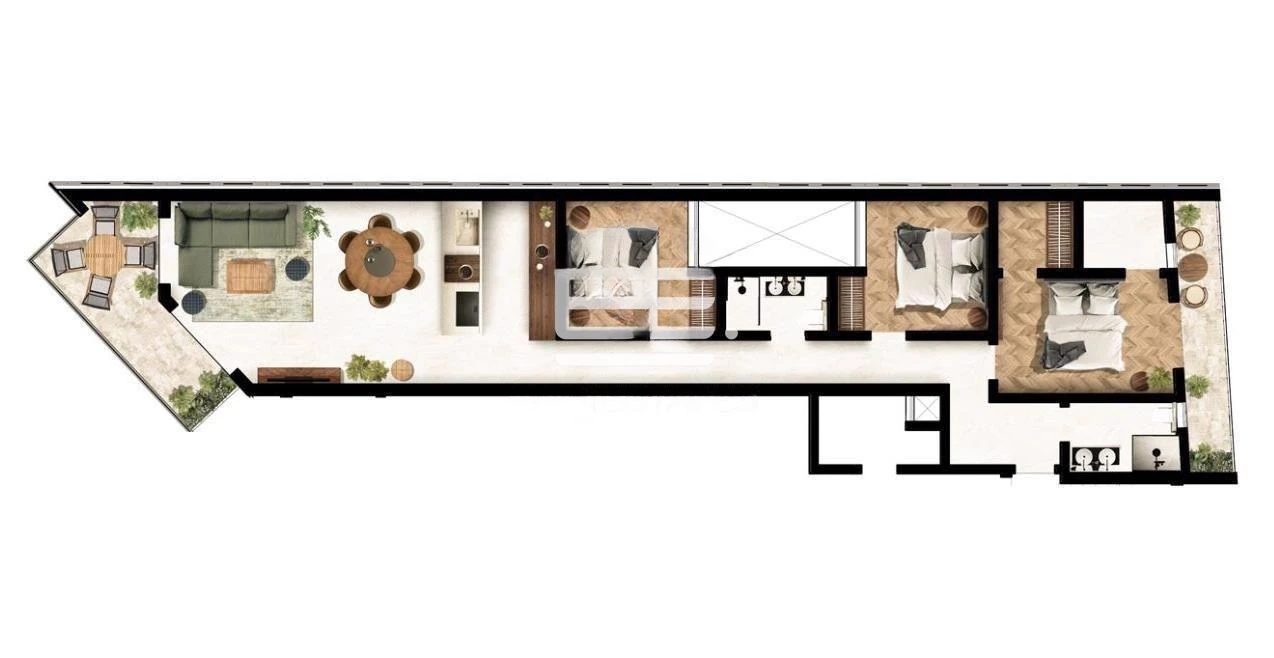 Квартира в Зейтуне, Мальта, 126 м² - фото 2