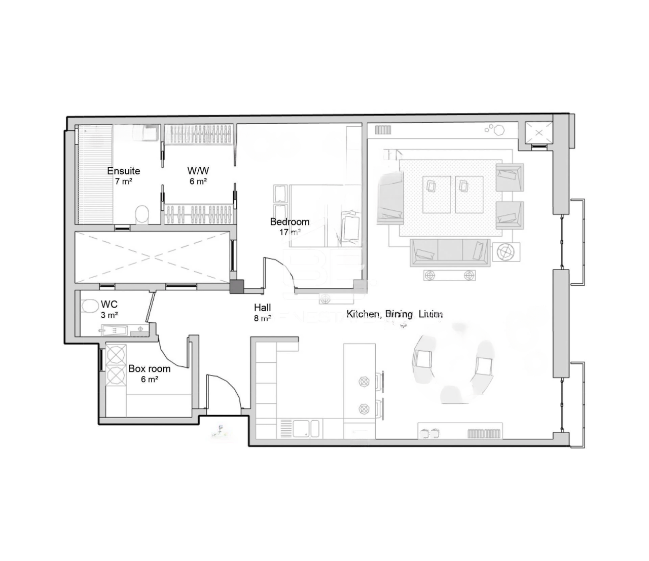 Квартира в Сан-Лоренце, Мальта, 125 м² - фото 7