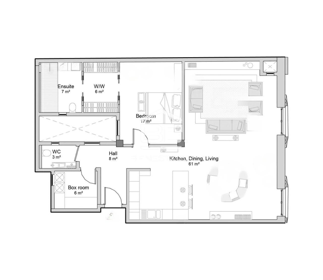 Квартира в Сан-Лоренце, Мальта, 123 м² - фото 8
