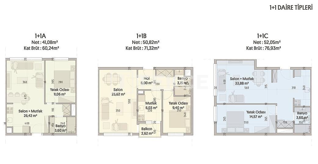 Апартаменты в Стамбуле, Турция, 60 м² - фото 16