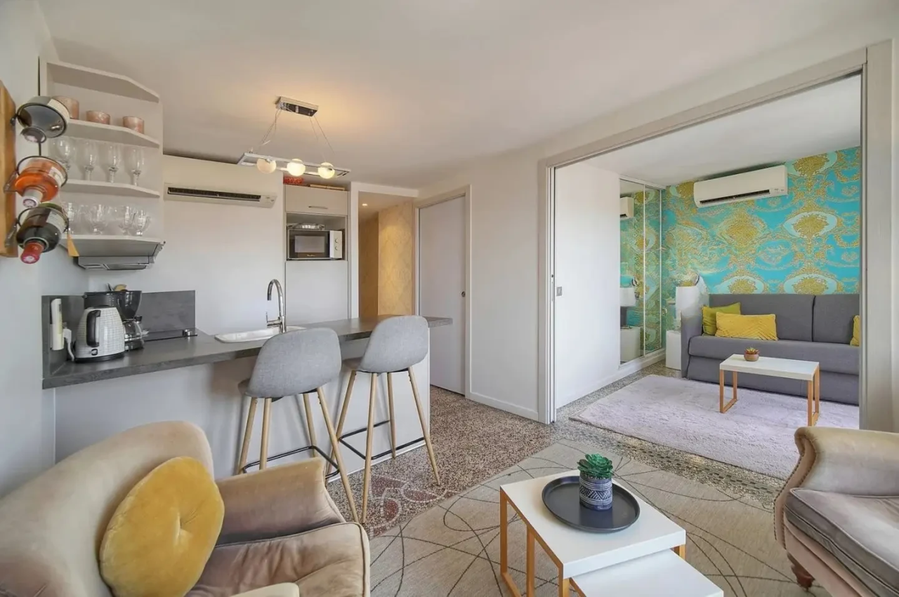 Квартира в Каннах, Франция, 34 м² - фото 1