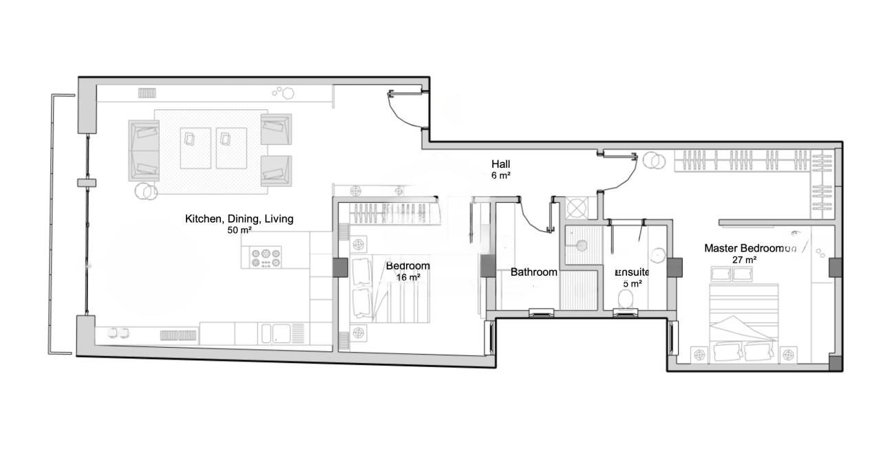 Квартира в Сан-Лоренце, Мальта, 133 м² - фото 6