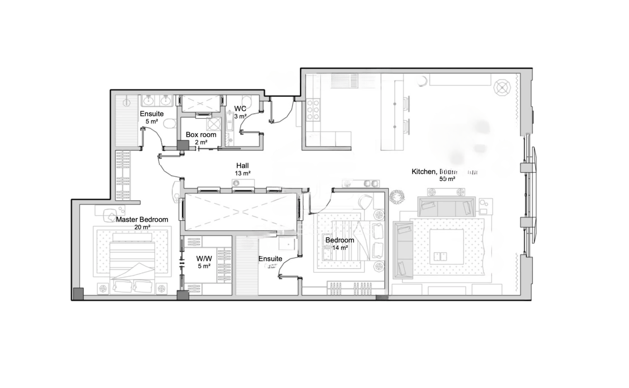 Квартира в Сан-Лоренце, Мальта, 152 м² - фото 7