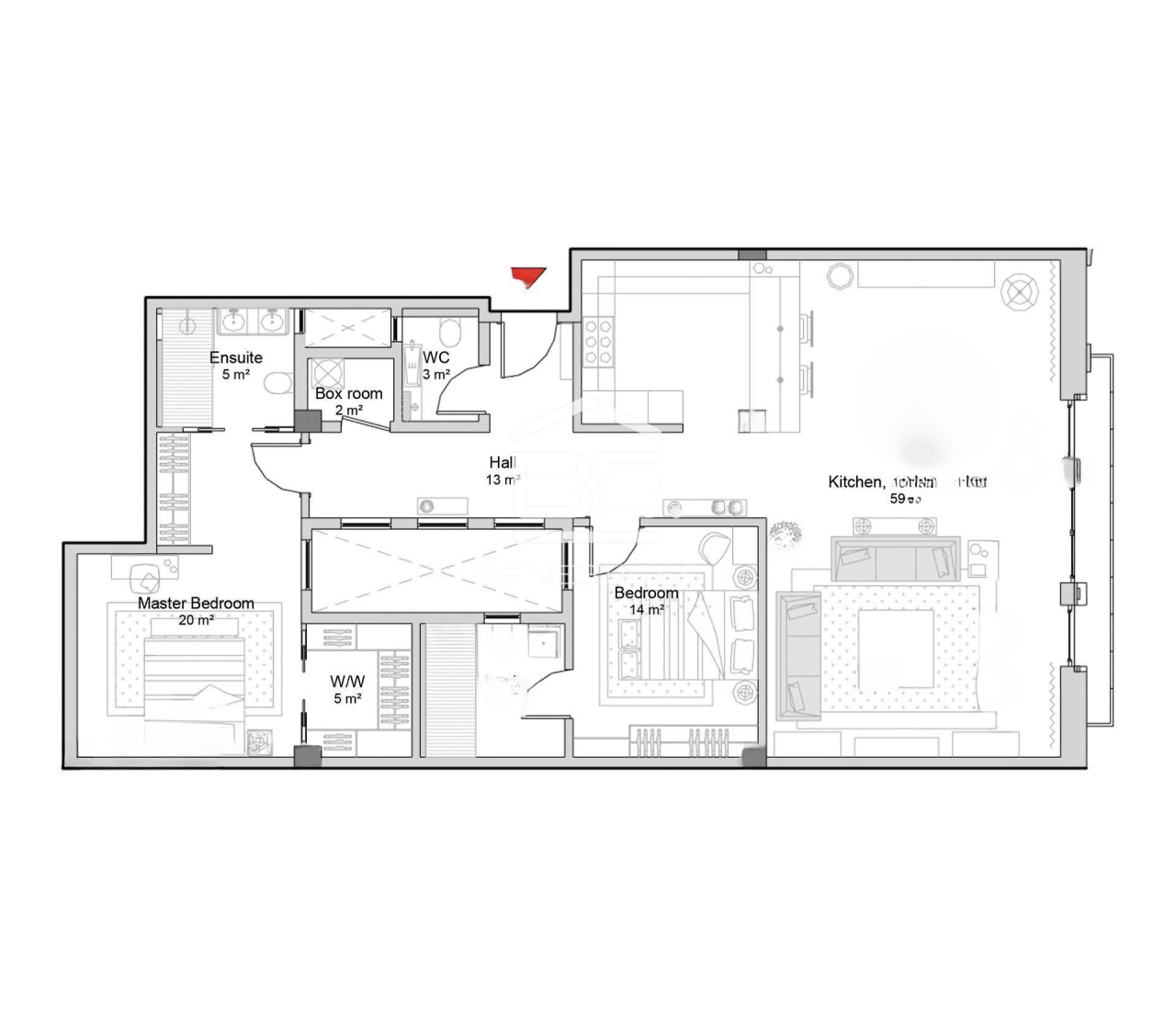 Квартира в Сан-Лоренце, Мальта, 147 м² - фото 7