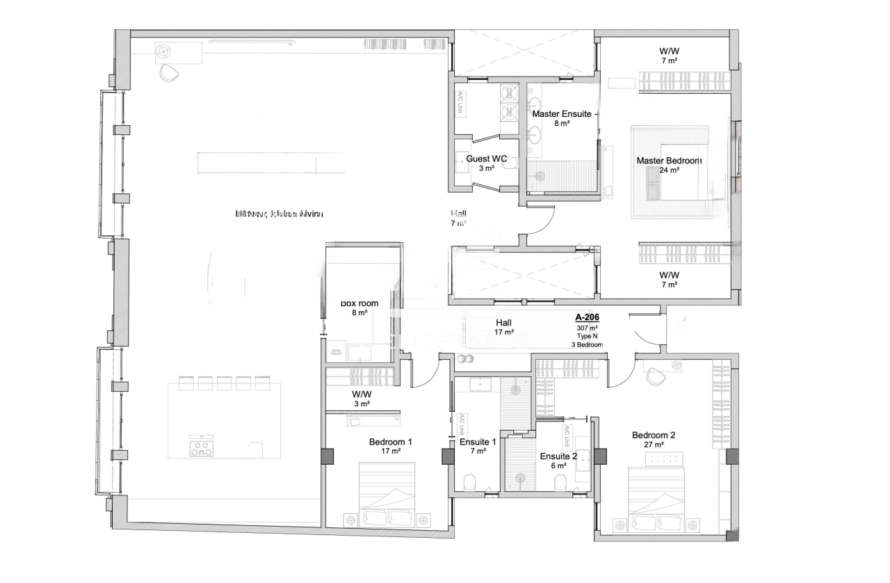 Квартира в Сан-Лоренце, Мальта, 312 м² - фото 7