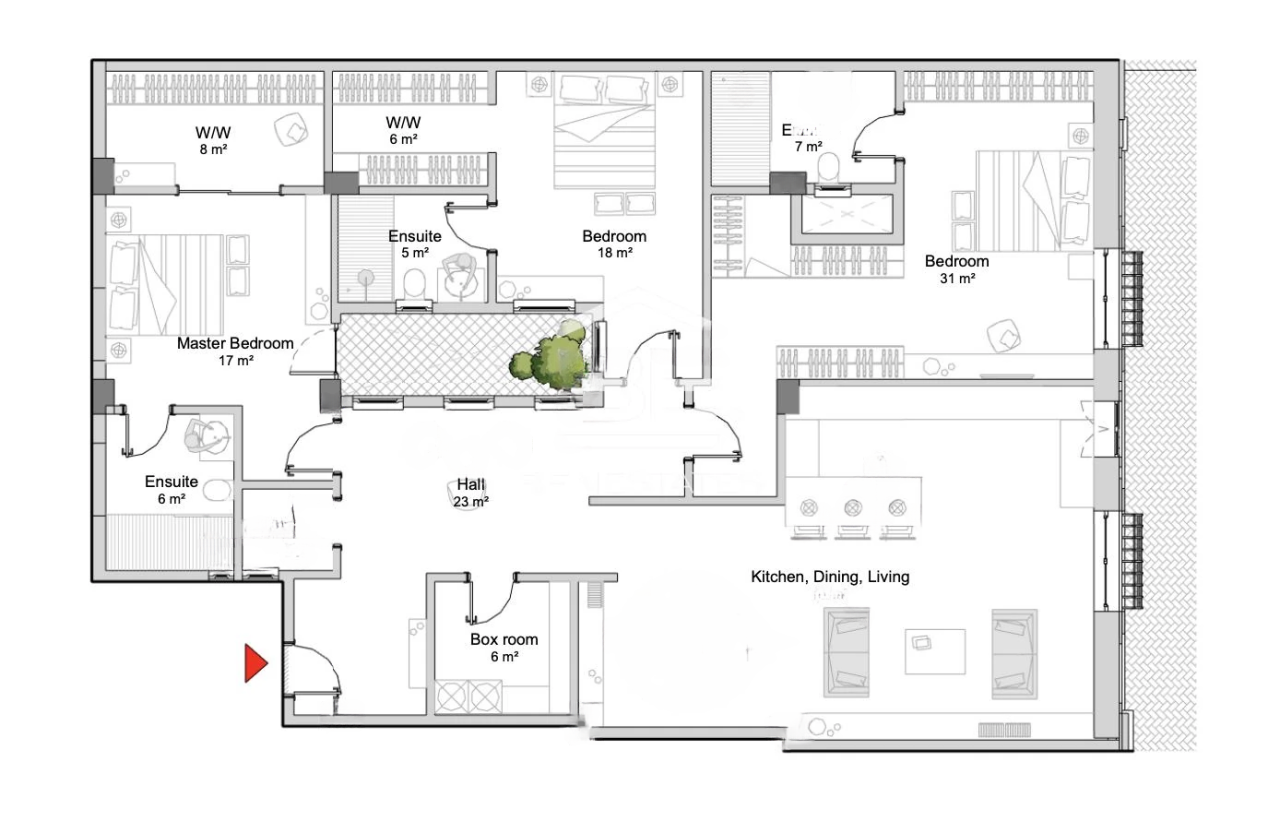 Квартира в Сан-Лоренце, Мальта, 211 м² - фото 7