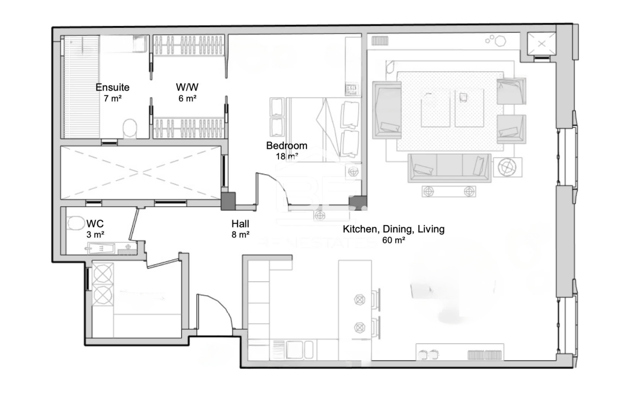 Квартира в Сан-Лоренце, Мальта, 123 м² - фото 8