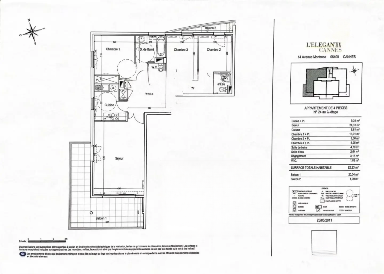 Квартира в Каннах, Франция, 82 м² - фото 19