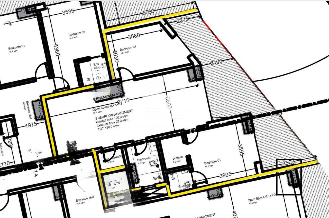 Квартира в Сан-Лоренце, Мальта, 128 м² - фото 1