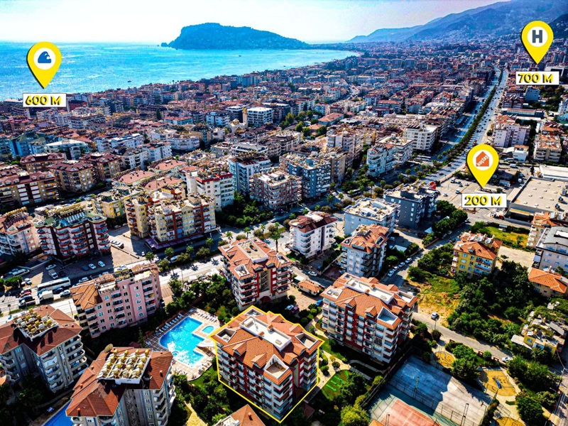 Апартаменты в Алании, Турция, 120 м² - фото 2