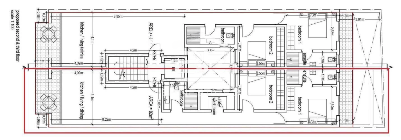 Квартира в Сан-Лоренце, Мальта, 93 м² - фото 4