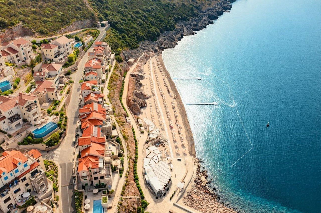 Апартаменты на полуострове Луштица, Черногория, 65 м² - фото 12